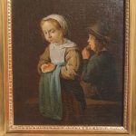 Georg Melchior Kraus: "Zwei Kinder mit Brot", um 1750