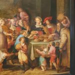 Frans Francken III: "Die sieben Werke der Barmherzigkeit" (Ausschnitt), um 1630