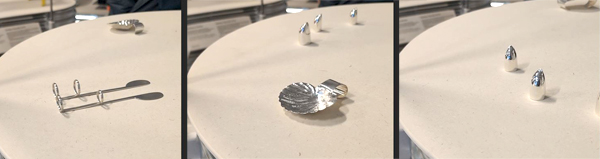 Silberne Esswerkzeuge von Lilli Malou