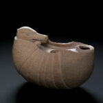 Tongefäß mit Darstellung eines Gürteltiers